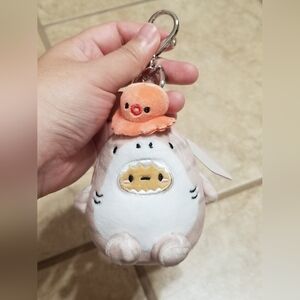 Smoko Tiger Shark Tayto Potato 4 Inch Plush Keychain Bag Charm